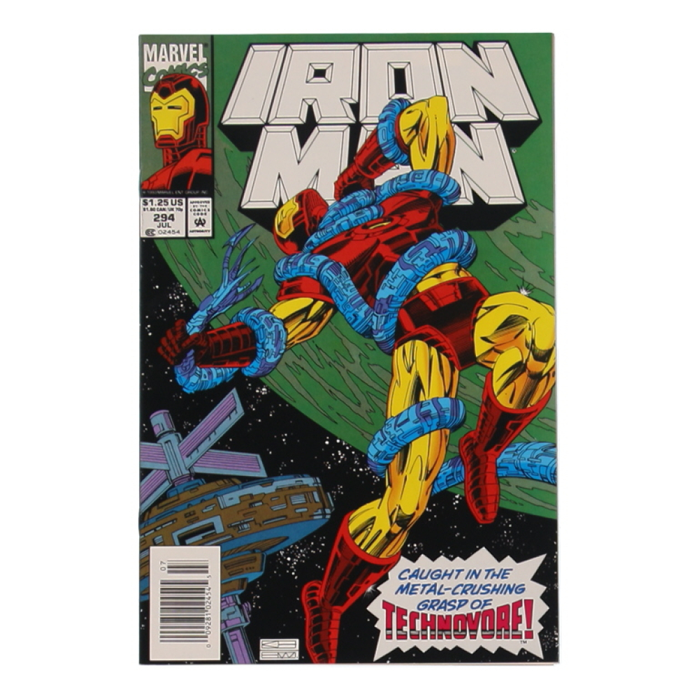 1993 "Iron Man" Issue #294 Marvel Comic Book at PristineAuction.com