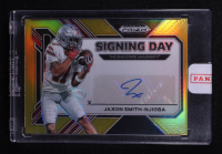 Jaxon Smith-Njigba 2023 Panini Prizm Draft Picks Signing Day Gold #9 RC #05/10 at PristineAuction.com