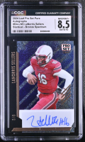 LaNorris Sellers 2024 Leaf Pro Set Pure Autographs Stardust Bronze Spectrum #BALNS #5/6 RC (CGC 8.5 | Autograph Grade CGC 10) at PristineAuction.com