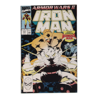 1990 "Iron Man" Issue #263 Marvel Comic Book at PristineAuction.com