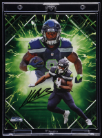 Kenneth Walker III 2025 Emanate 8x10 Autographs Green #NNO #53/99 (Fanatics) at PristineAuction.com
