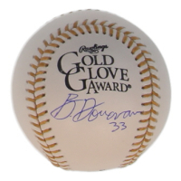 Brendan Donovan Signed Official Gold Glove Award Logo Baseball (JSA) at PristineAuction.com