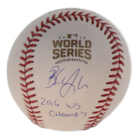 Brandon Hyde Signed 2016 World Series Baseball Inscribed "2016 WS Champs" (JSA) at PristineAuction.com