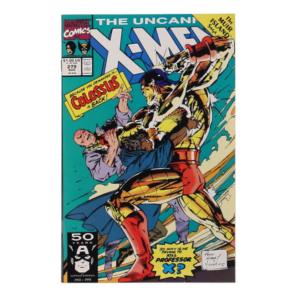 1991 "X-Men" Issue #279 Marvel Comic Book at PristineAuction.com