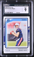 Drake Maye 2024 Donruss #379 RR RC (CGC 9) at PristineAuction.com