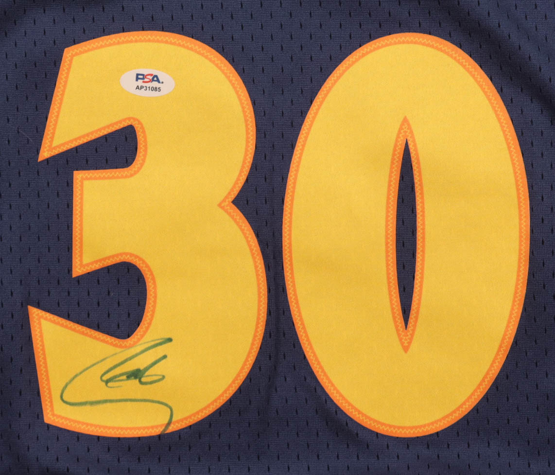 Stephen Curry Signed Warriors Mitchell & Ness Authentic Jersey (PSA) at PristineAuction.com Stephen Curry Signed Warriors Mitchell & Ness Authentic Jersey (PSA) at PristineAuction.com