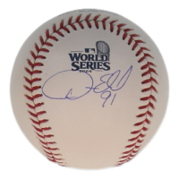 Dino Ebel Signed 2024 World Series Baseball (JSA) at PristineAuction.com
