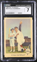 Ted Williams 1959 Fleer Ted Williams #69 A Future Ted Williams? (CGC 7) at PristineAuction.com