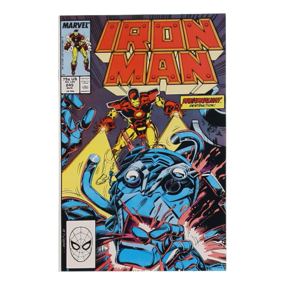 1989 "Iron Man" Issue #245 Marvel Comic Book at PristineAuction.com