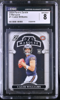 Caleb Williams 2024 Panini Zenith Z-Marquee #1 RC (CGC 8) at PristineAuction.com