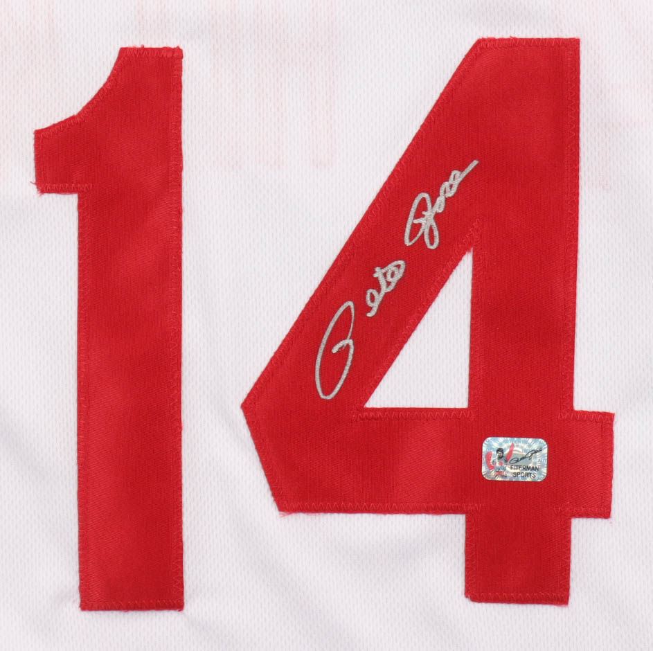 Pete Rose Signed Jersey (Rose) at PristineAuction.com Pete Rose Signed Jersey (Rose) at PristineAuction.com