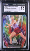 Aryna Sabalenka 2024 Leaf Metal Women Of Sport Promos #PROMO2 (CGC 10) at PristineAuction.com