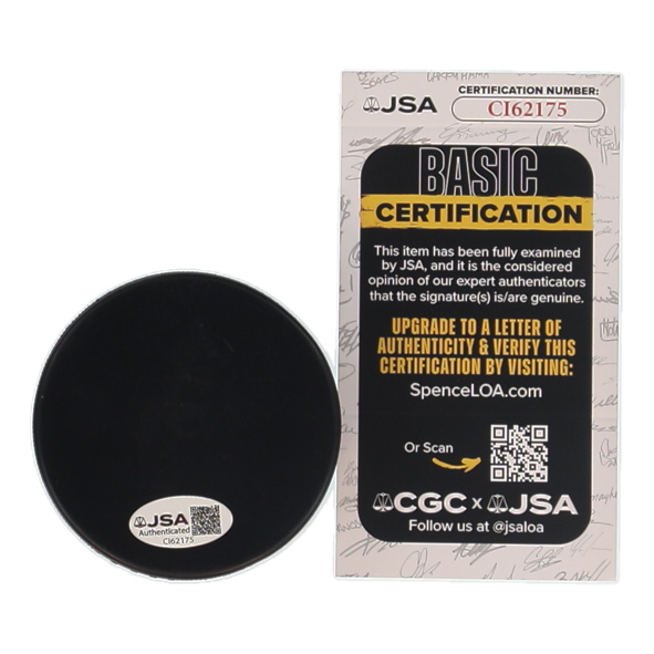 Tomas Vokoun Signed Predators Logo Hockey Puck (JSA) at PristineAuction.com Tomas Vokoun Signed Predators Logo Hockey Puck (JSA) at PristineAuction.com