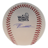 Ben Casparius Signed 2024 World Series Baseball (JSA) at PristineAuction.com