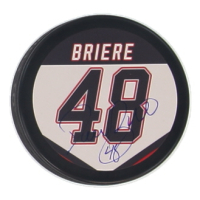 Daniel Briere Signed Sabres Logo Hockey Puck (JSA) at PristineAuction.com