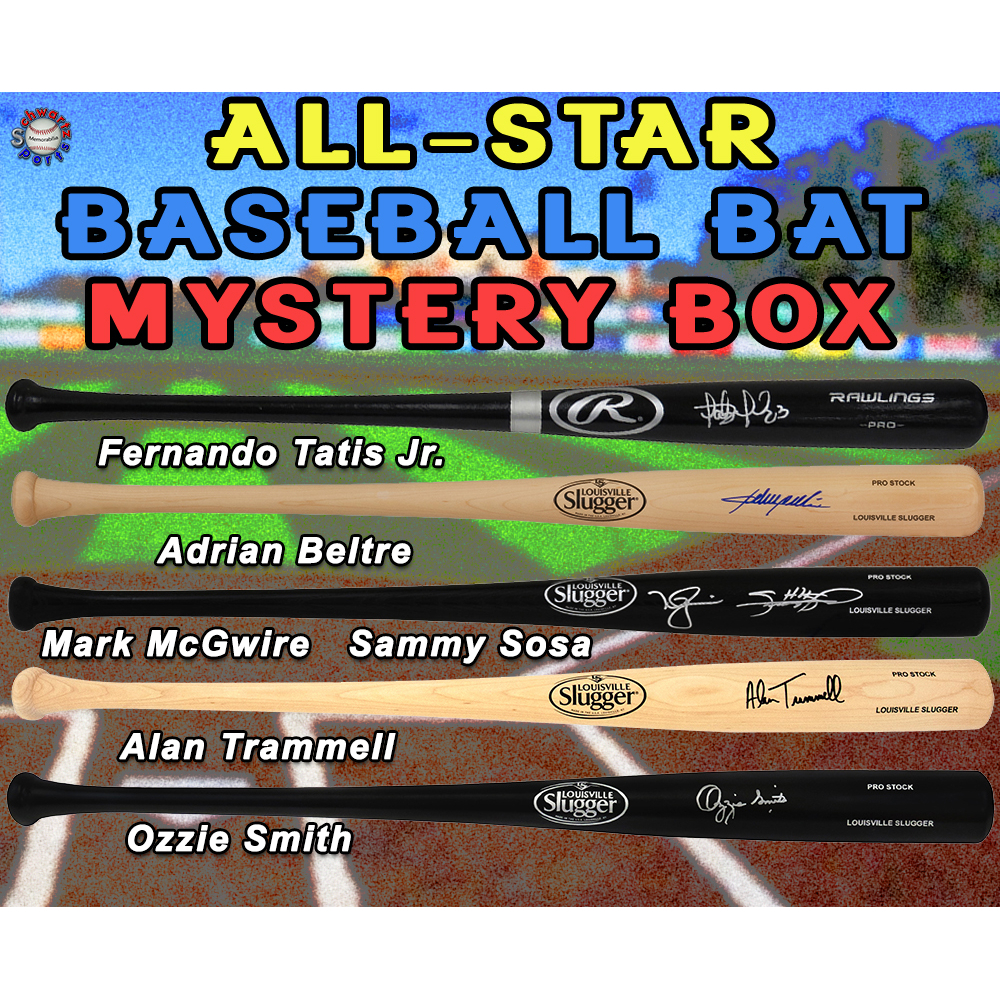 Baseball All Star Signed Baseball Bat Mystery Box - Series 11 (Limited to 100) - Schwartz Sports at PristineAuction.com