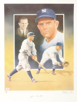 Joe Sewell Signed LE 18x24 Lithograph by Christopher Paluso (JSA) at PristineAuction.com