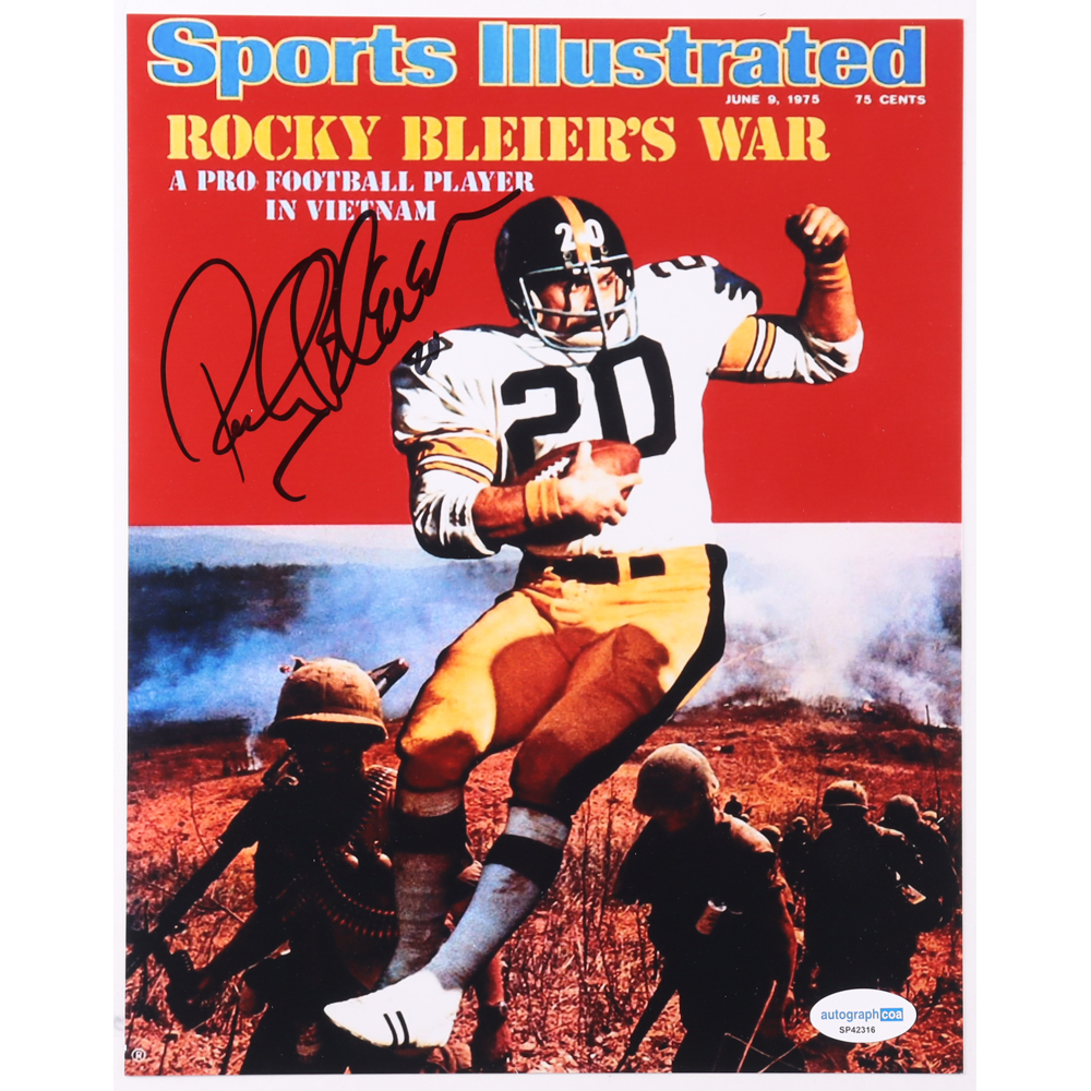 Rocky Bleier Signed Steelers 8x10 Photo (ACOA) at PristineAuction.com