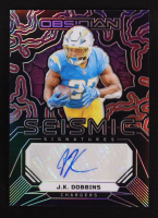 J.K. Dobbins 2024 Panini Obsidian Seismic Signatures #6 at PristineAuction.com