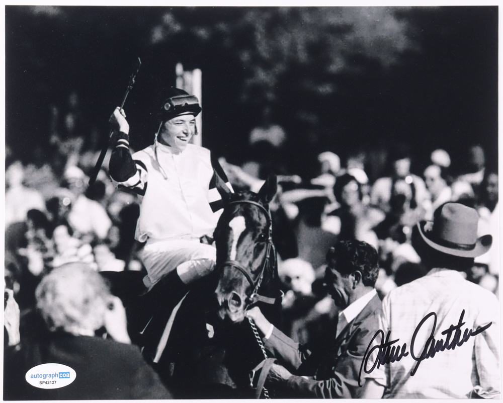 Steve Cauthen Signed 8x10 Photo (ACOA) at PristineAuction.com Steve Cauthen Signed 8x10 Photo (ACOA) at PristineAuction.com