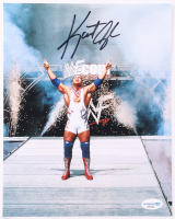 Kurt Angle Signed WWE 8x10 Photo (ACOA) at PristineAuction.com
