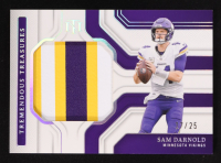 Sam Darnold 2024 Panini National Treasures Tremendous Treasures Holo Silver #54 #17/25 at PristineAuction.com