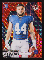 Cam Skattebo 2025 Panini Mosaic Mosaic Red VAR #271 RC at PristineAuction.com