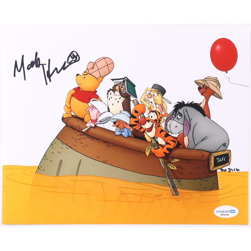 Mark Henn Signed "Winnie the Pooh" 8x10 Photo (ACOA) at PristineAuction.com