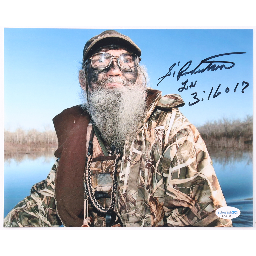 Si Robertson Signed "Duck Dynasty" 8x10 Photo (ACOA) at PristineAuction.com