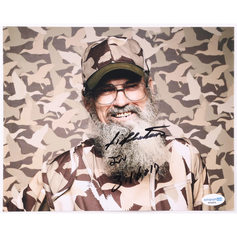 Si Robertson Signed "Duck Dynasty" 8x10 Photo (ACOA) at PristineAuction.com