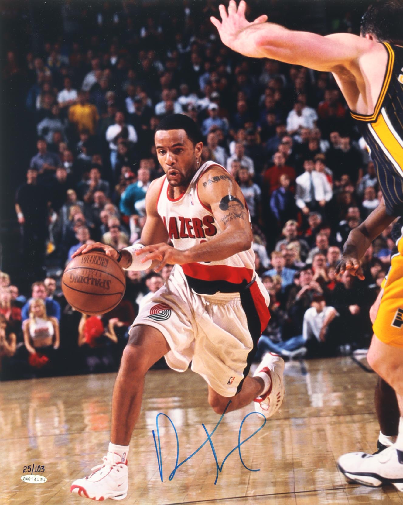 Damon Stoudamire Signed LE Trail Blazers 16x20 Photo (UDA) at PristineAuction.com Damon Stoudamire Signed LE Trail Blazers 16x20 Photo (UDA) at PristineAuction.com
