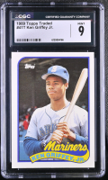 Ken Griffey Jr. 1989 Topps Traded #41T RC (CGC 9) at PristineAuction.com