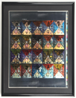1998 SPx Custom Framed Uncut Sheet of (20) Cards at PristineAuction.com