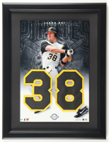 Jason Bay Custom Framed Upper Deck Jersey Number Collection #30/100 at PristineAuction.com