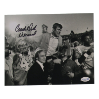 Dick Vermeil Signed UCLA Bruins 8x10 Photo Inscribed "Coach" (ACOA) at PristineAuction.com