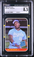 Bo Jackson 1987 Donruss #35 RC (CGC 8.5) at PristineAuction.com