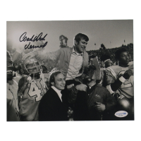 Dick Vermeil Signed UCLA Bruins 8x10 Photo Inscribed "Coach" (ACOA) at PristineAuction.com