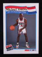 Michael Jordan 1991 NBA Hoops USA Basketball #55 at PristineAuction.com