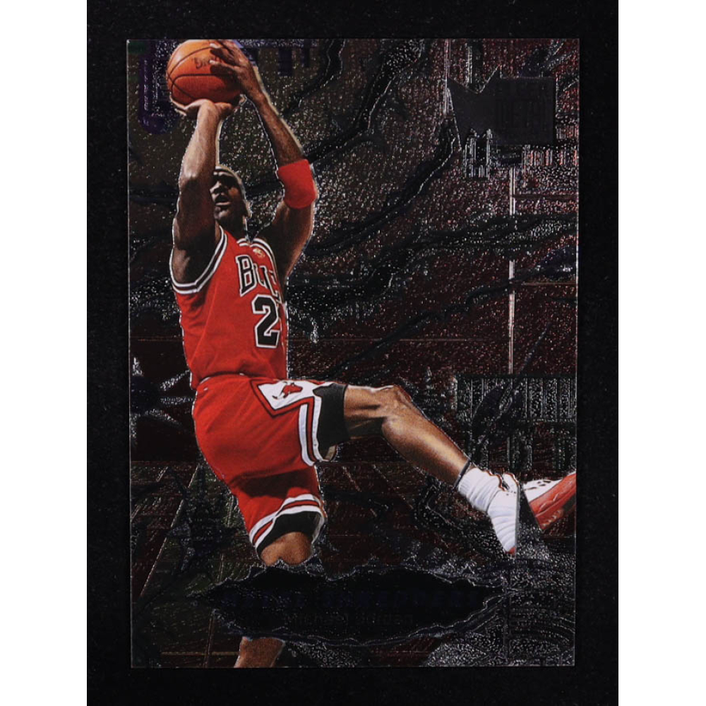 Michael Jordan 1997 Fleer Metal Shredders #241 at PristineAuction.com