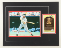 Wade Boggs Signed 14x18 Custom Matted Postcard Display with Photo Inscribed "HOF 05" (JSA) at PristineAuction.com