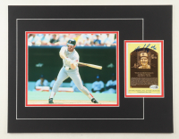 Wade Boggs Signed 14x18 Custom Matted Postcard Display with Photo Inscribed "HOF 05" (JSA) at PristineAuction.com