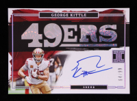 George Kittle 2023 Panini Impeccable Impeccable Logo Autographs #1 #64/99 at PristineAuction.com