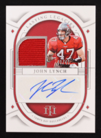 John Lynch 2023 Panini National Treasures Lasting Legacies Materials #20 #40/49 at PristineAuction.com