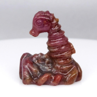 18.26 Carats Natural Ruby Carving of a Tiger at PristineAuction.com