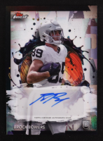 Brock Bowers 2024 Finest Rookie Autographs Refractors #RFABB RC at PristineAuction.com