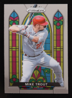 Mike Trout 2021 Panini Prizm Stained Glass #1 at PristineAuction.com