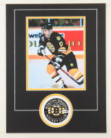 Dave Reid Signed 14x18 Custom Matted Coaster Display with Photo (JSA) at PristineAuction.com