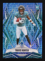 Travis Hunter 2025 Panini Phoenix Light Blue Mojo #157 RC #10/85 at PristineAuction.com