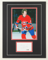 Larry Robinson Signed 14x18 Custom Matted Cut Display with Photo (JSA) at PristineAuction.com