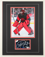 Frederik Andersen Signed 14x18 Custom Matted Cut Display with Photo (JSA) at PristineAuction.com